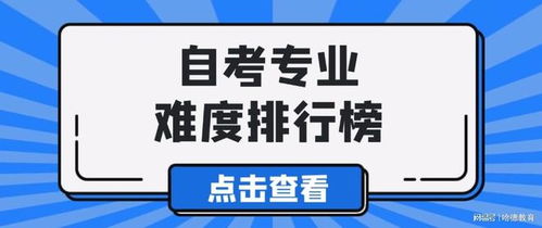 哈德教育2026自考專業難度排行榜單與專業設計服務解析